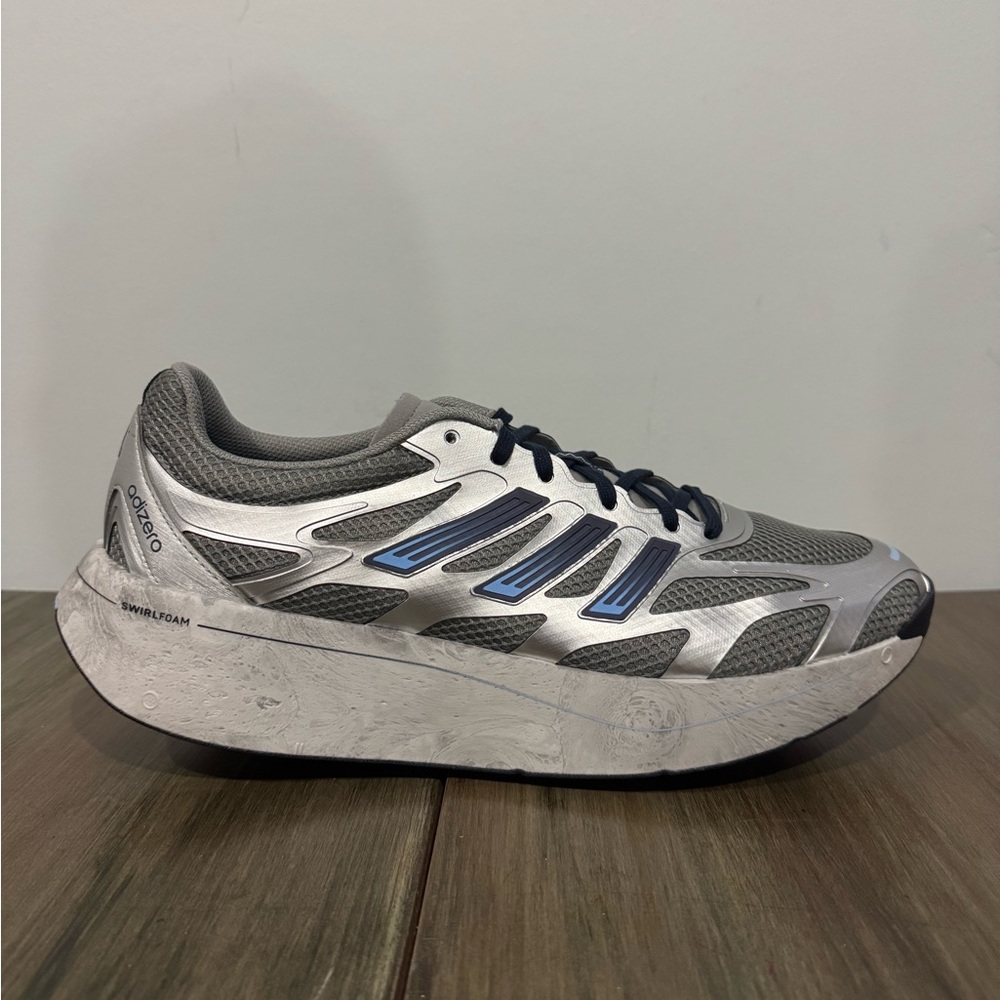ADIDAS ADIZERO ARUKU CHARCOAL SOLID GREY LEGEND INK MENS RUNNING SHOES